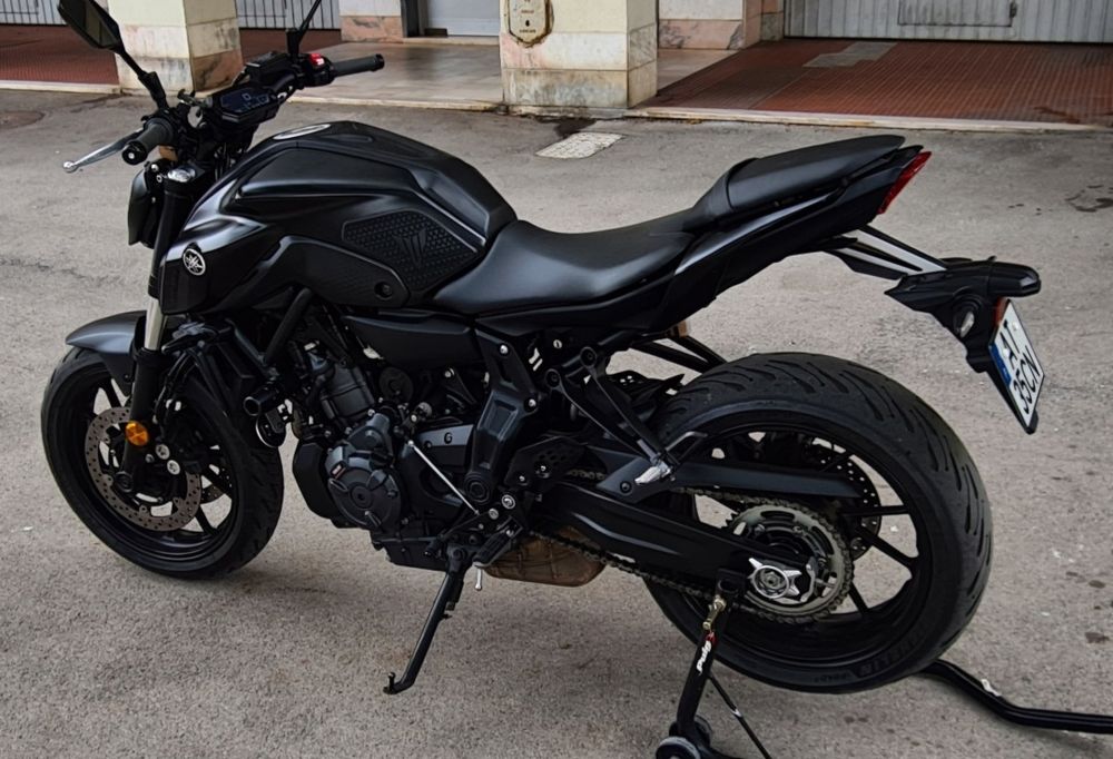 Yamaha mt07 55kw