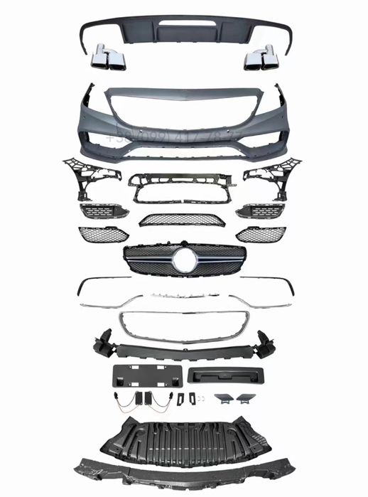 Рестайлинг CLS63  AMG Mercedes CLS W218 C218 ЦЛС Обвес Бампер Решетка