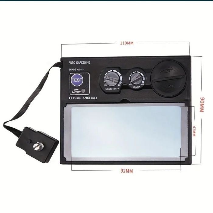 Сварочный светофильтр очки хамелион для маски увеличительное стекло