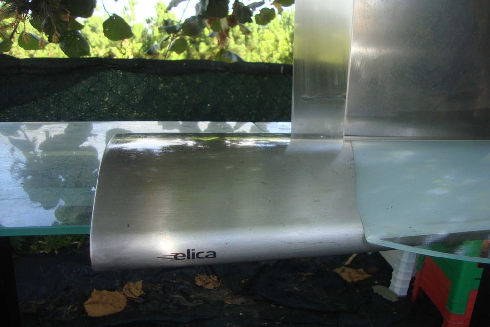 Exaustor em inox com 3 Filtros laváveis dá para cozinha ou copa