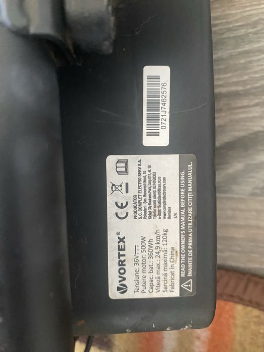 Продам електррсамокат vortex