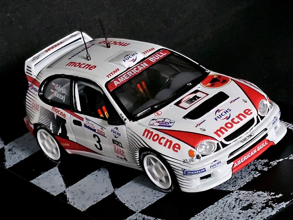 Rally Cars 1:43 Toyota Corolla WRC Leszek Kuzaj  Polski 2001 konwersja
