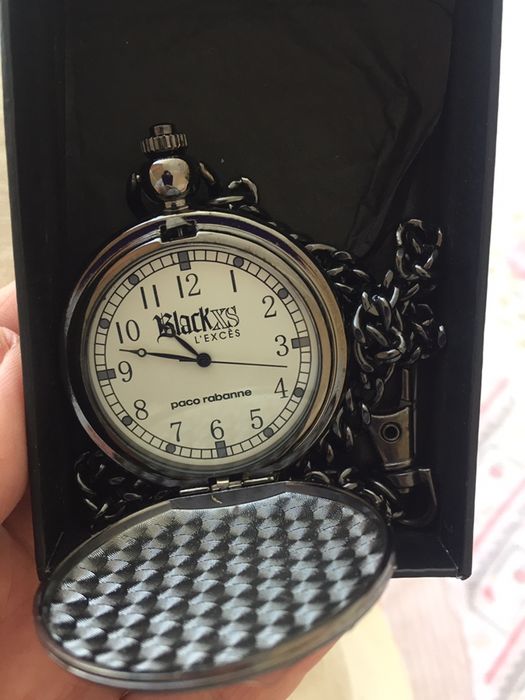 Часы на цепочке-рок часы Paco Rabanne. Новые. Фирменные.