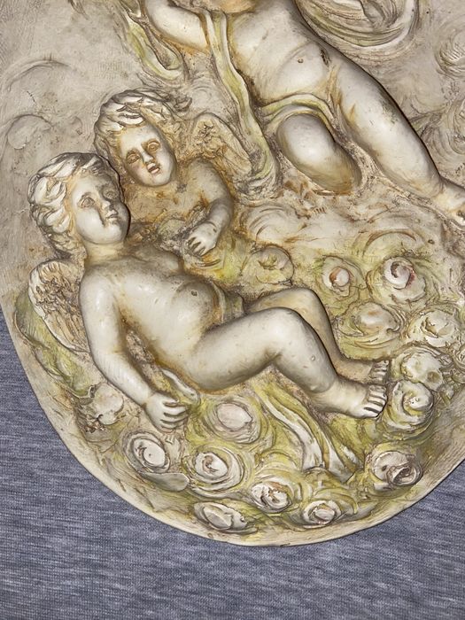 Ornament , dekoracja ozdobna , gipsowa