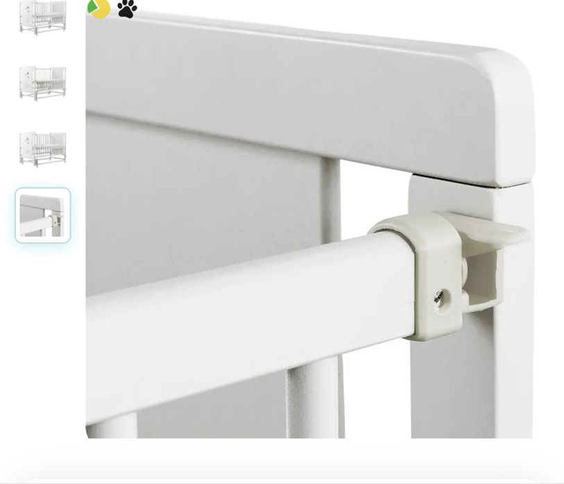 Дитяче ліжечко колиска з матрацом