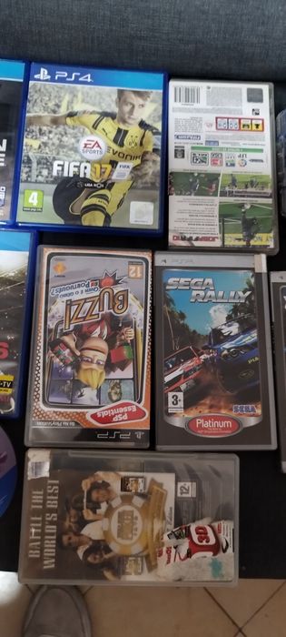 Jogos PS4  e PSP