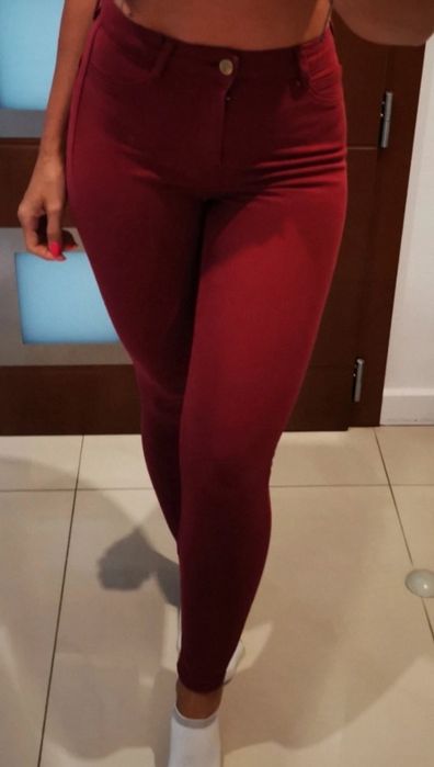 Spodnie jeansy rurki skinny