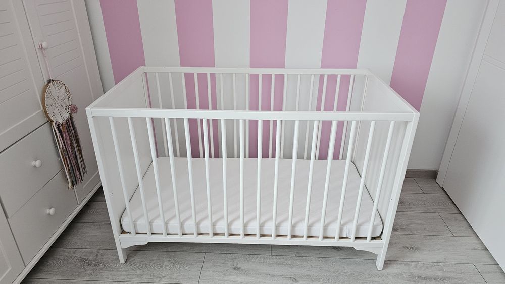 Łóżeczko IKEA 60×120 z materacem