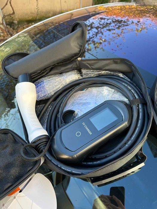 32-Ам Wi-fi Зарядка до електромобіля Зарядний пристрій  зарядное елект