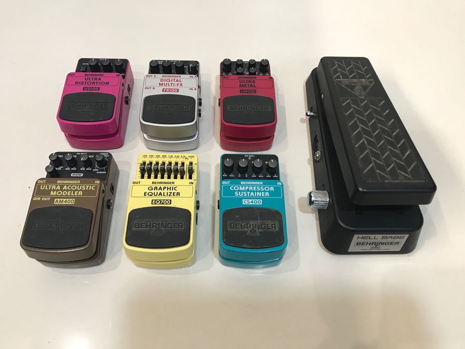 Pedais de Efeitos para Guitarra