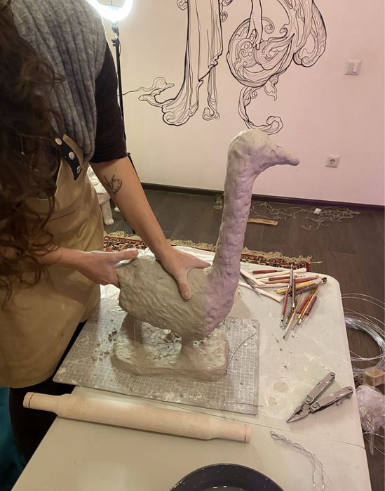 Ліпка з глини для дорослих та дітей | Творчі сесії, майстер-класи