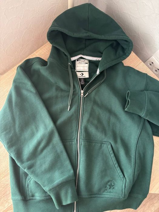 Кофта Converse чоловіча зеленого кольору