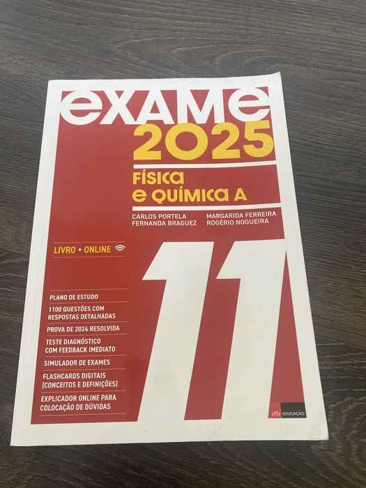 Livro exame de Fisica e Quimica 2025