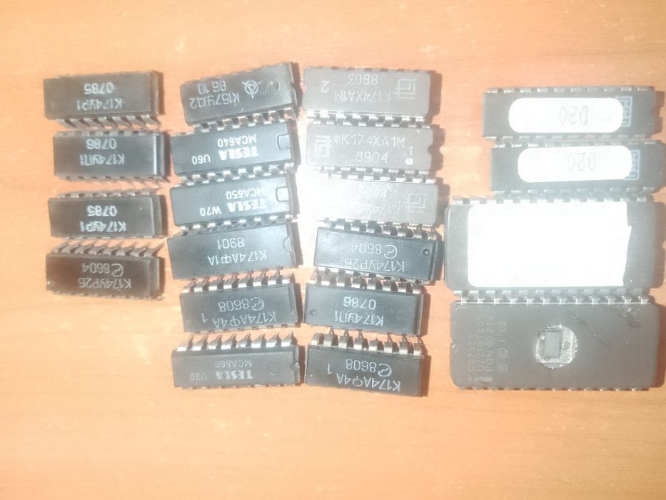 Микросхемы  новые ссср импорт