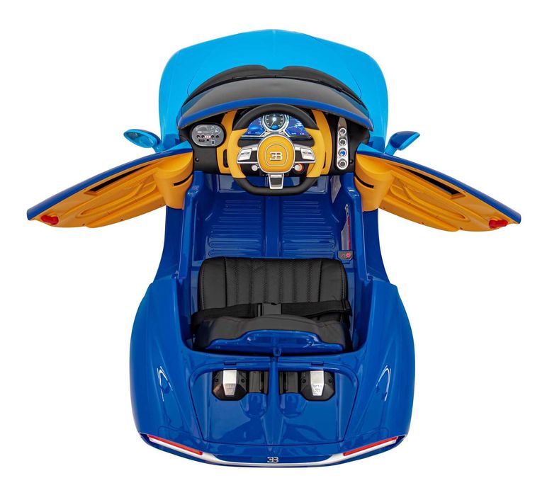 Auto samochód na akumulator BUGATTI CHIRON limuzyna jeździk autko RC