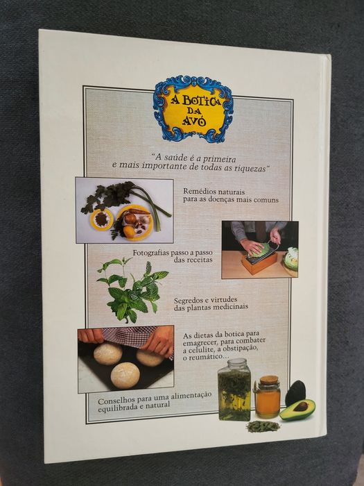 Livro "A botica da avó"