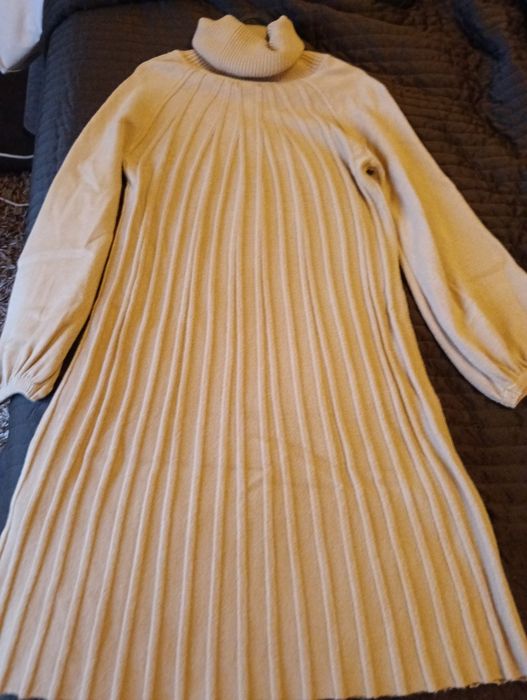 Vestido em camel - novo