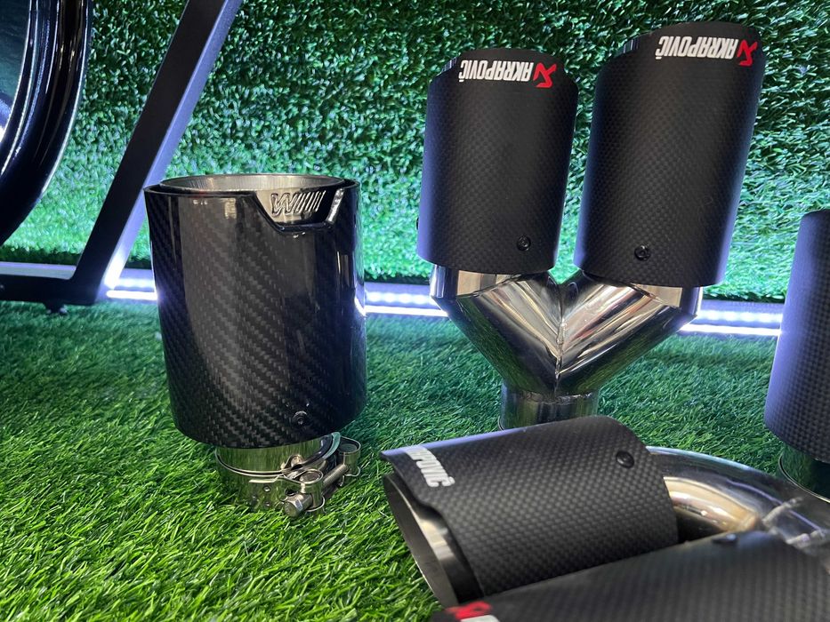 Насадки на Выхлоп акрапович ауди бмв мерседес Akrapovic