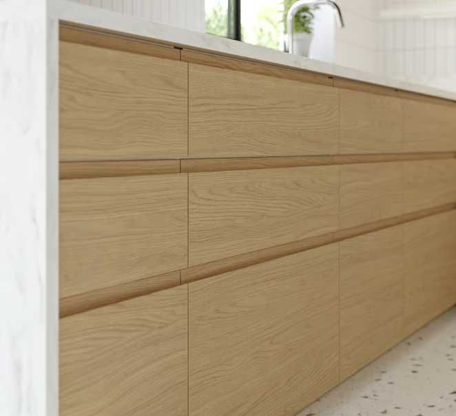 Fronty do kuchni. IKEA seria VOXTORP.