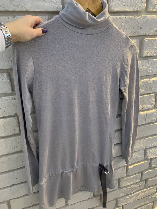 Damska bluzka z golfem, tunika, S