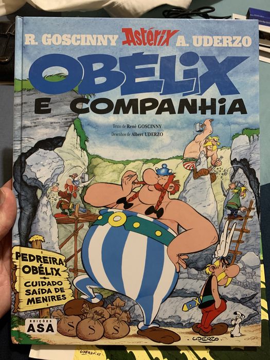 Livros Asterix Obelix capa rija