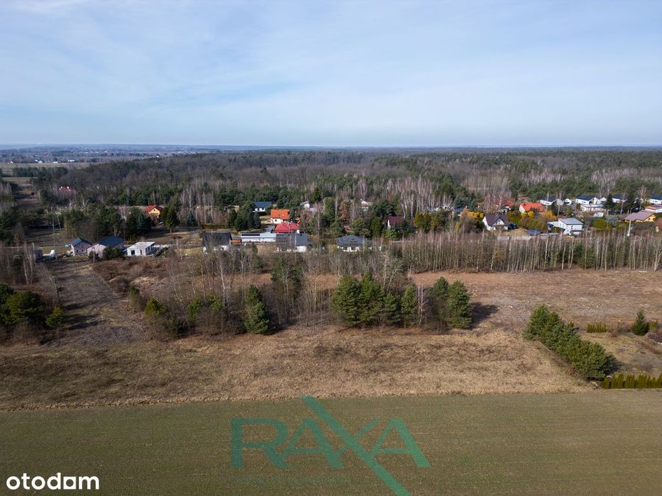 Działka budowlana 1149 m² – Jachranka