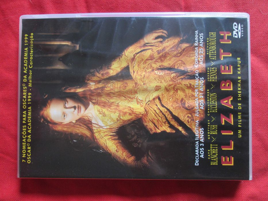DVD Elisabeth, Cate Blanchett, Liz Gilles, Geoffrey Rush, Paul Fox