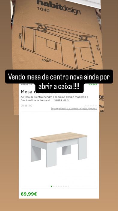 Mesa de centro sala