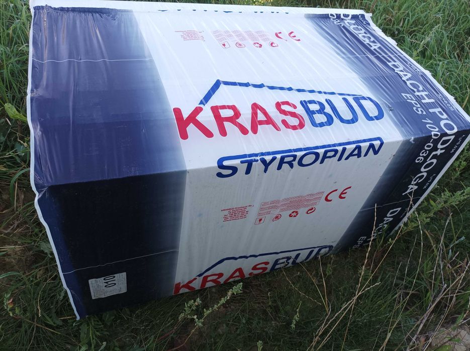 Styropian Krasbud EPS 100-036 - 1 cm, 2 paczki