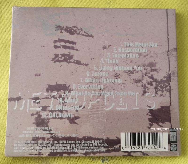 Sister Machine Gun - Metropolis CD64861518044803121