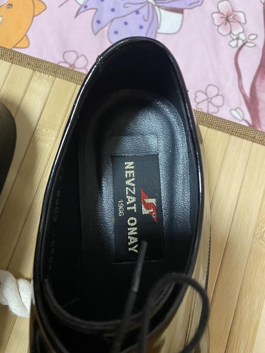 Туфли мужские, Турция, лак, кожа, р.42