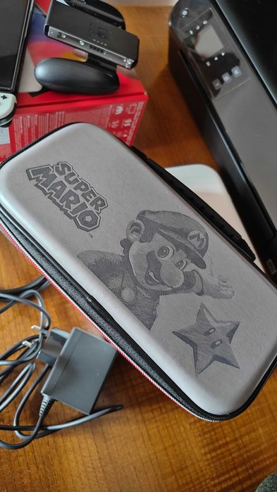 Nintendo Switch OLED, Branca c/caixa como nova