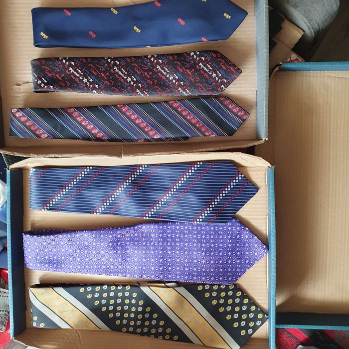 Zestaw krawatów PRL 2(k-7)OK