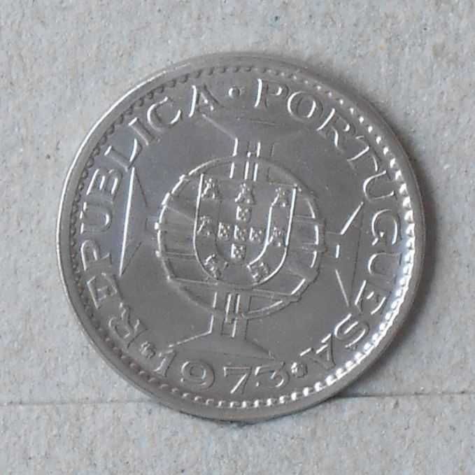 Guiné 5 escudos 1973 - olx X10728