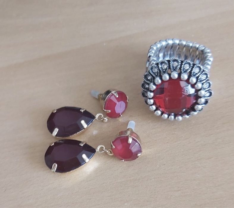 Перстень и серьги ( набор)