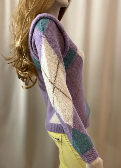 Sezane sweterek welna alpaca