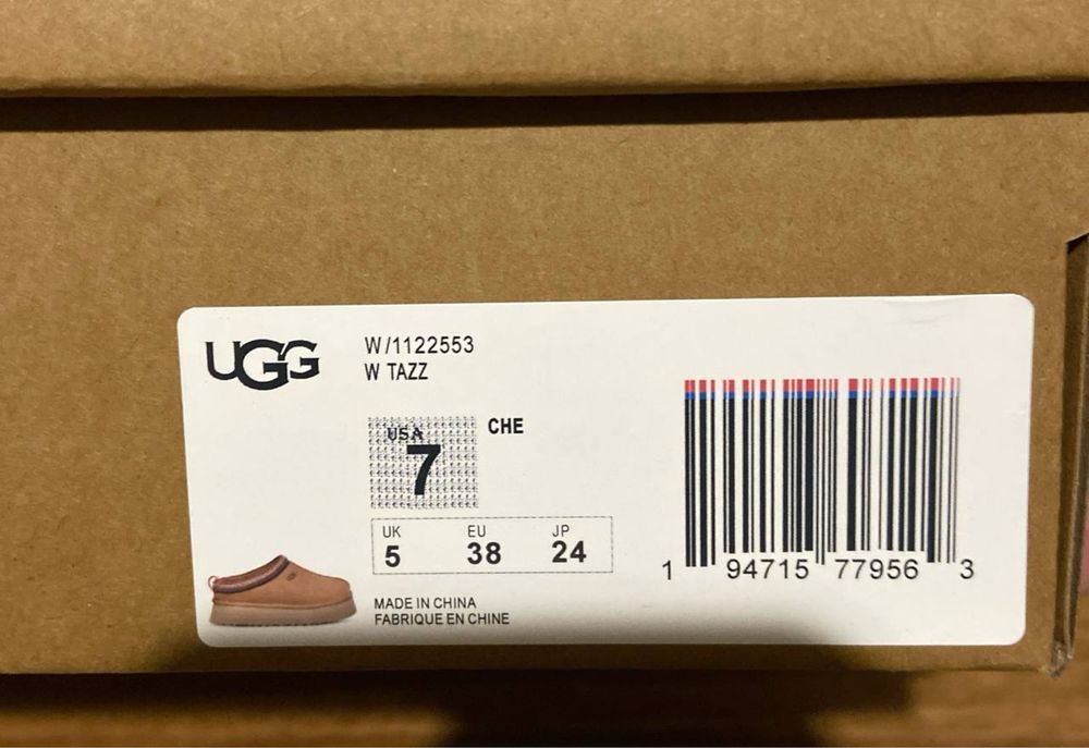 Ugg tazz 38 розмір