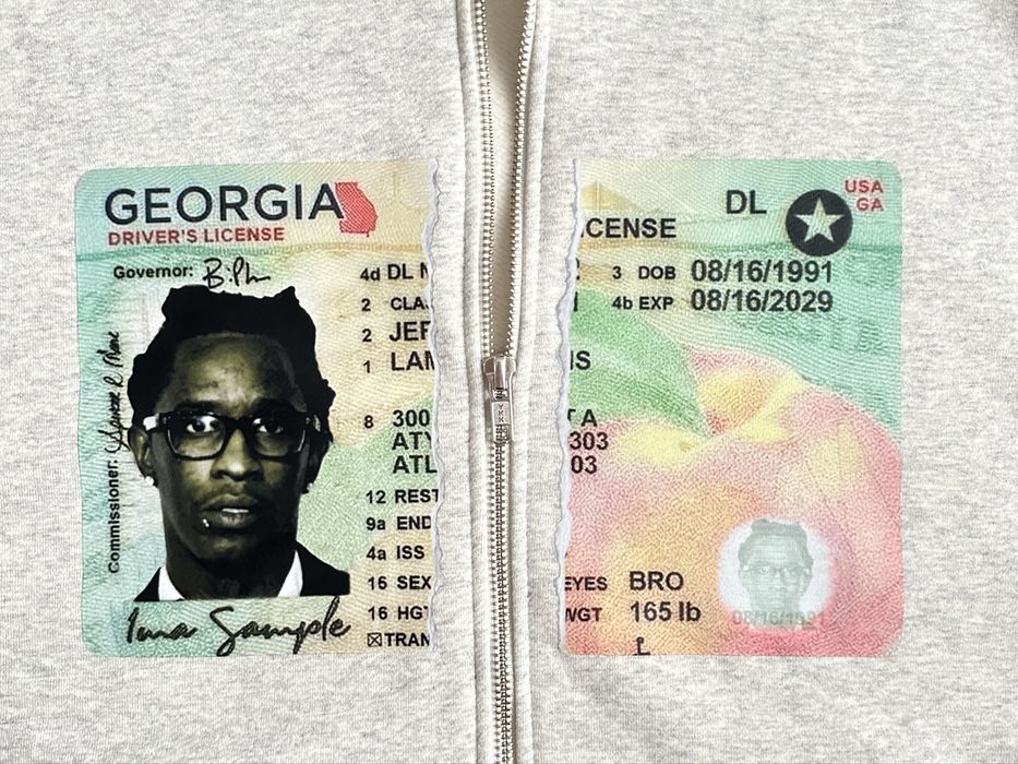 Оверсайз зіп-худі Young Thug Edition by RAWHSTL