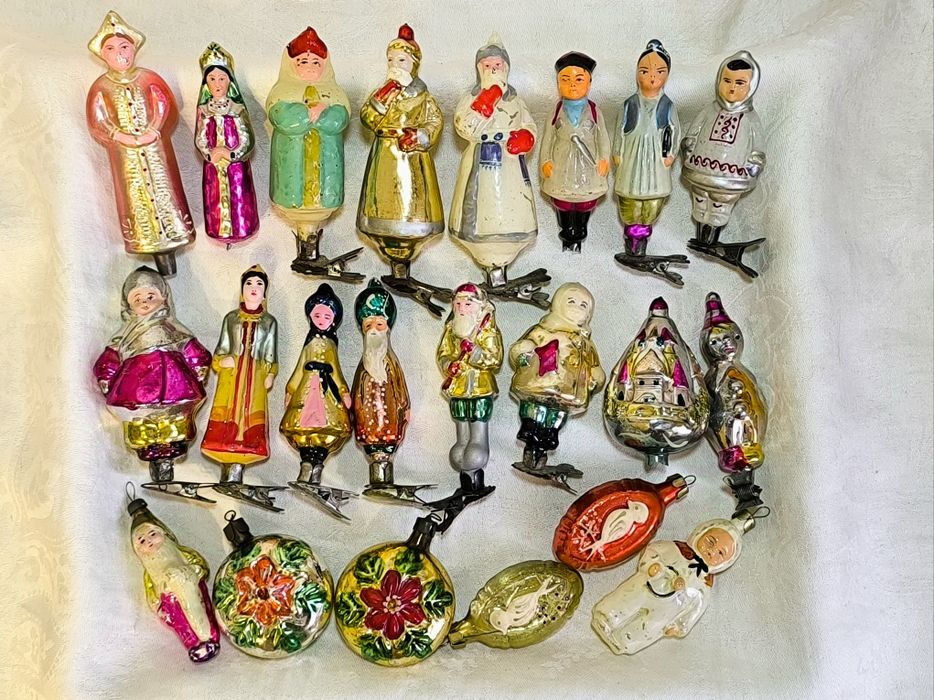Ёлочные игрушки СССР