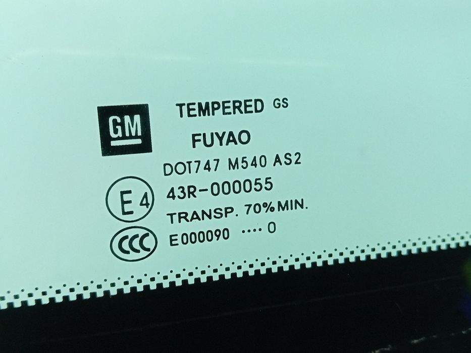 Vidro triangular da porta trás esquerdo OPEL Insignia A (G09)