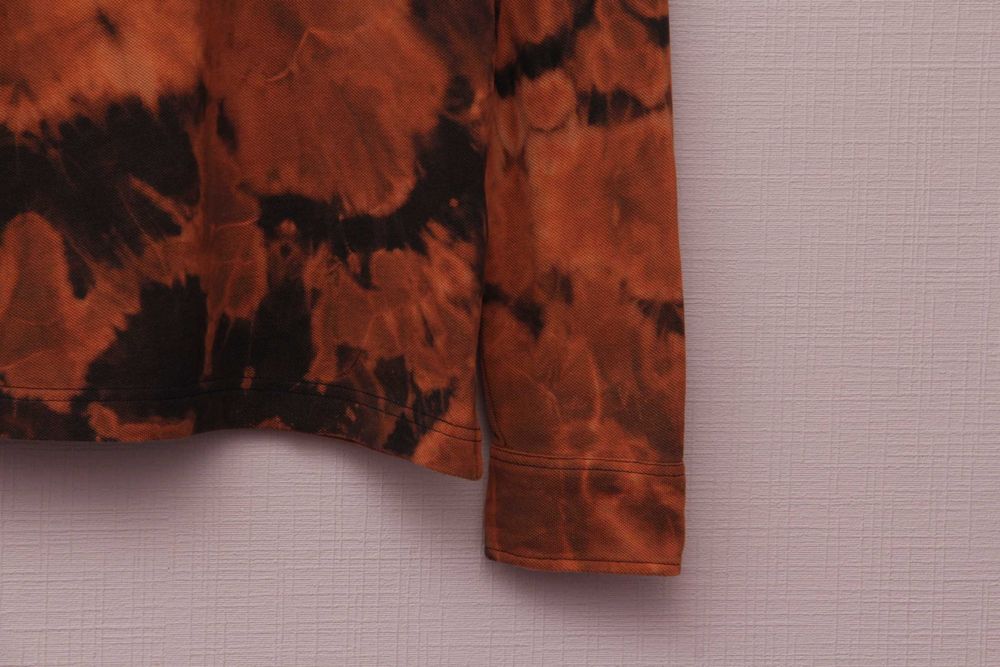 FARAH рр S поло из хлопка пике bleach dye