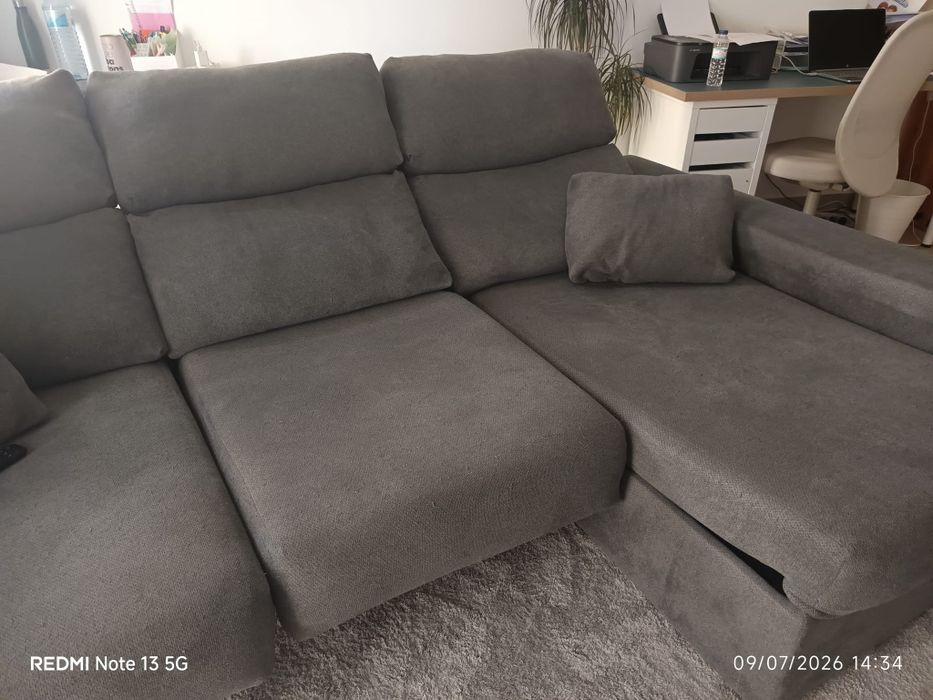 Sofá chaisse longue
