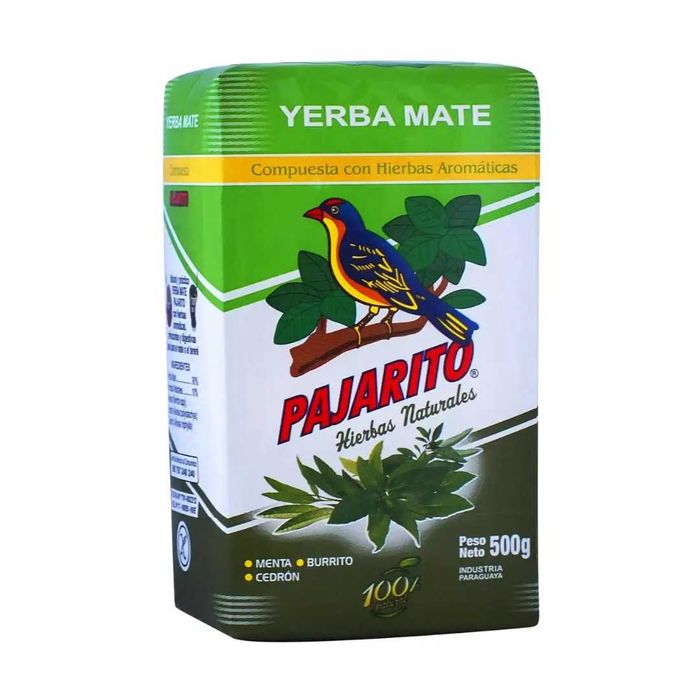 Yerba Mate Pajarito Compuesta con Hierbas 0,5kg