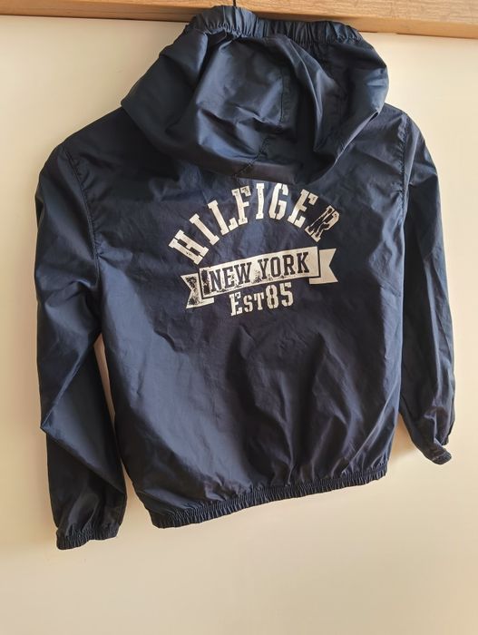 Tommy Hilfiger 128cm Kurtka Wiatrówka Wiosenna Dla Chłopca