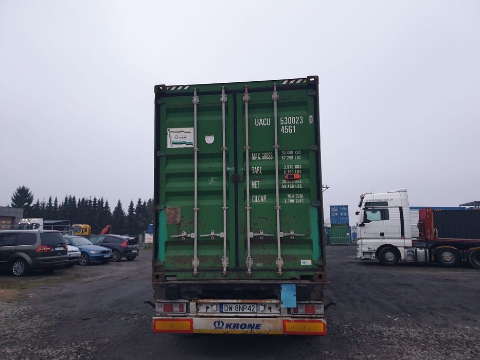 Kontener magazynowy / morski 40’ HC - POZNAŃ SPRZEDAŻ