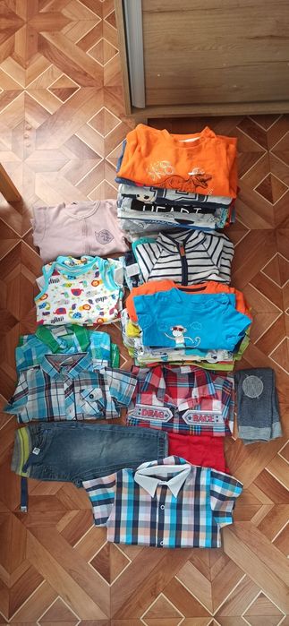 Ubranka chłopiec rozmiar 74