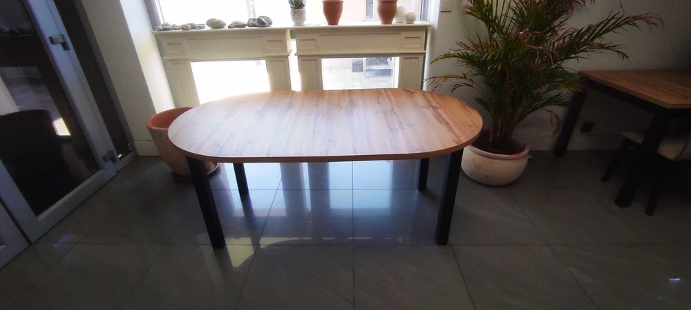 Stół Okrągły Elegant Rozkładany 100/140/180 cm