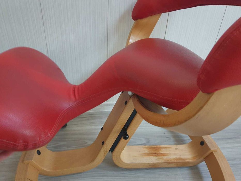 klękosiad krzesło ergonomiczne Rybo BALANS OFFICE retro vintage