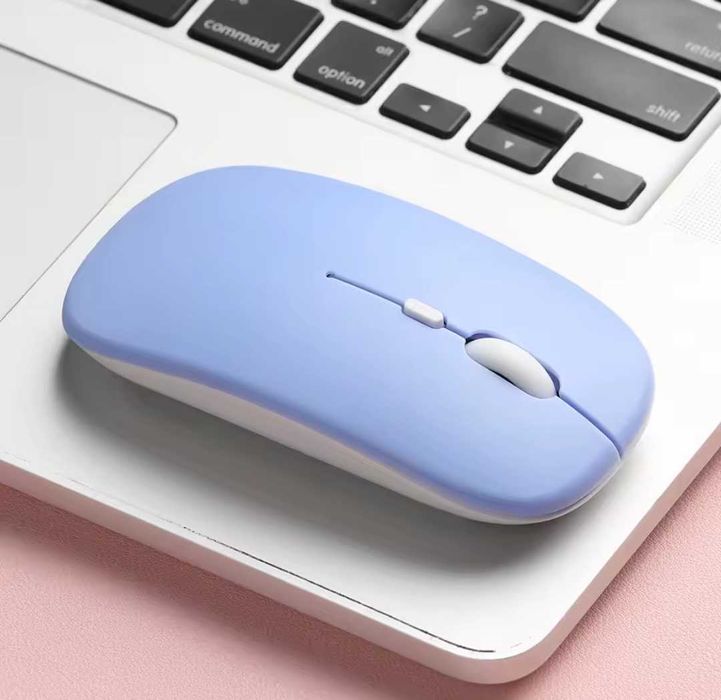 Блютуз мышь с аккумулятором,безпровідна комп'ютерна миша,безшумна