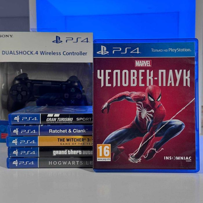 Гра Sony PlayStation 4 Marvel's Spider-Man Ігри на PS4 Спайдер Мен Б\У
